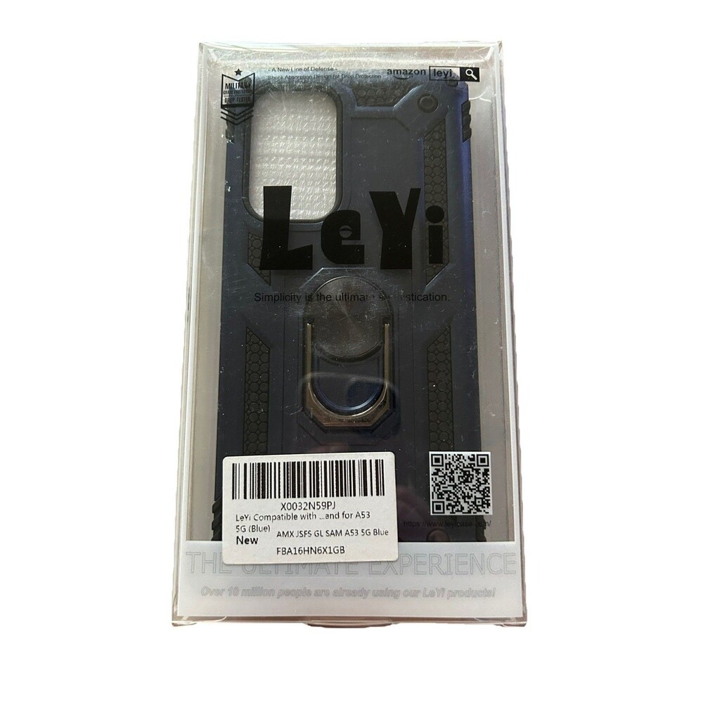 Leyi For Samsung Galaxy A53 5G Phone Case w/Kickstand